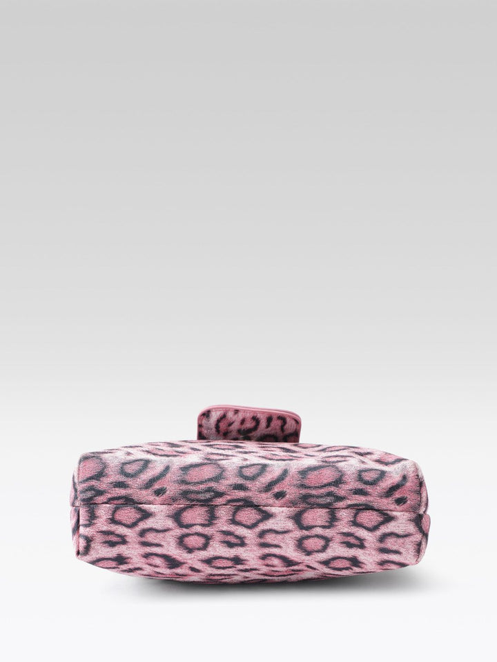 DressBerry Animal Print Sling Bag with Bow Detail