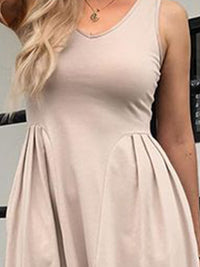 DressBerry  women Solid Fit & Flare Midi Dress