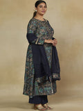 Mamicha Printed Round Neck Kurta Set