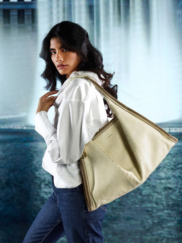 Lino Perros Women Textured Structured Hobo Bag