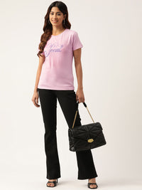 Monte Carlo Embroidered & Sequinned T-shirt