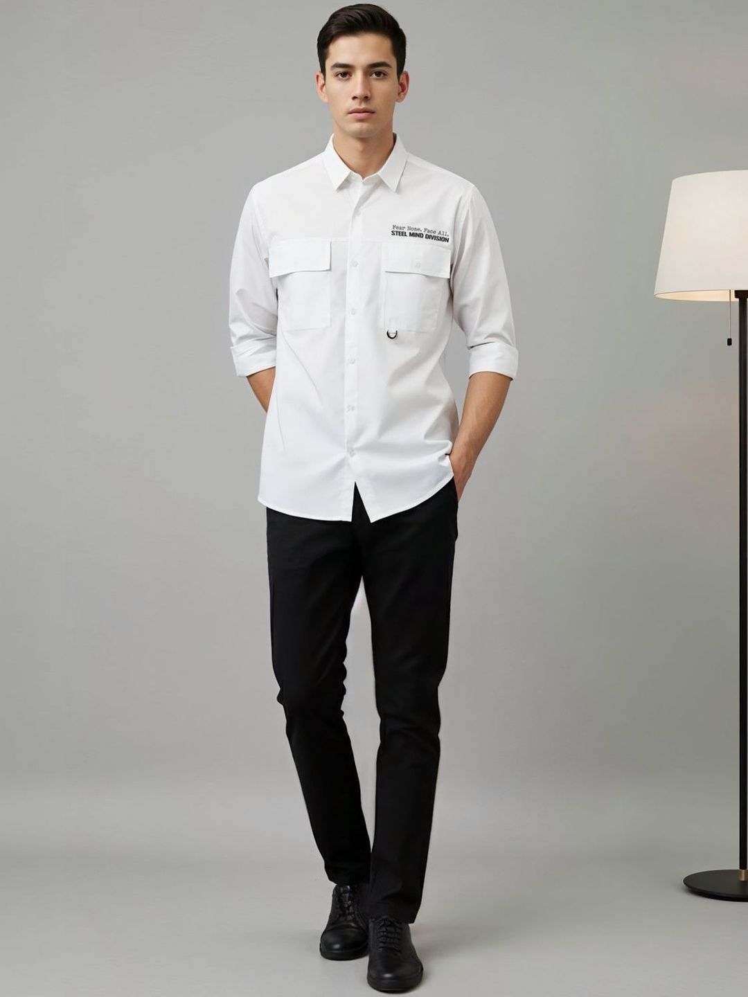 ADRO Men Standard Printed Casual Shirt