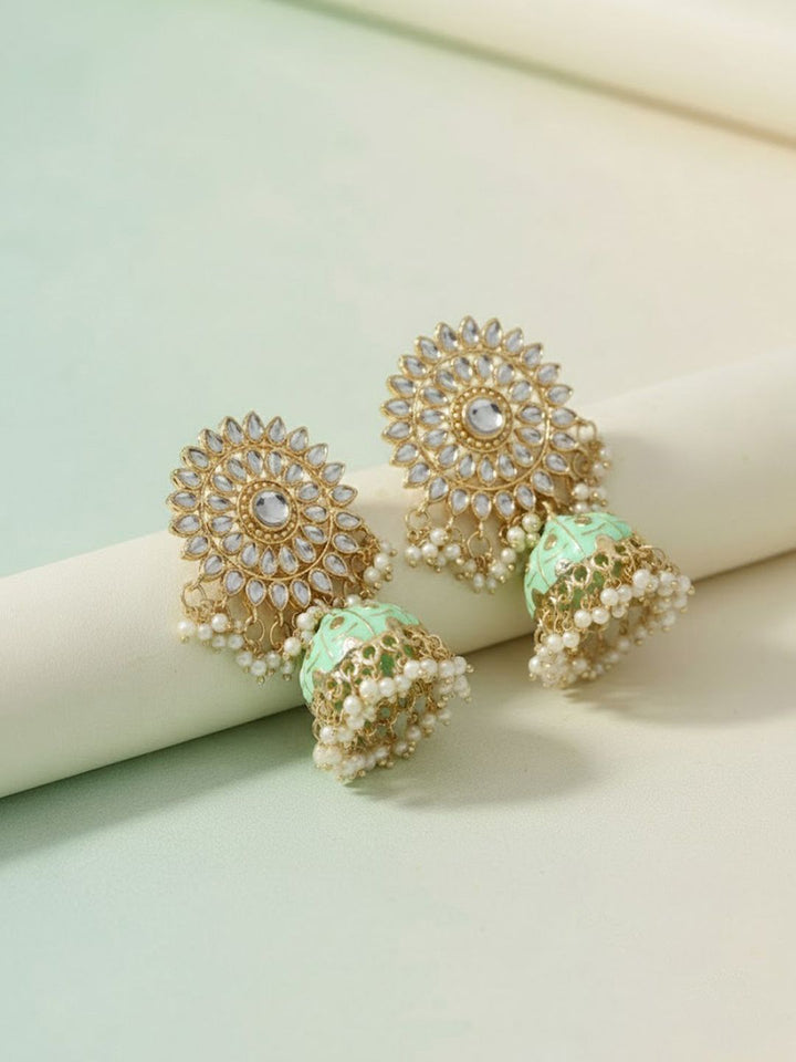 Anouk Contemporary Jhumkas Earrings