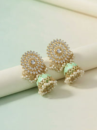 Anouk Contemporary Jhumkas Earrings