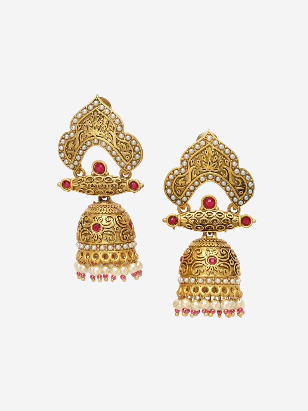Anouk Contemporary Jhumkas Earrings