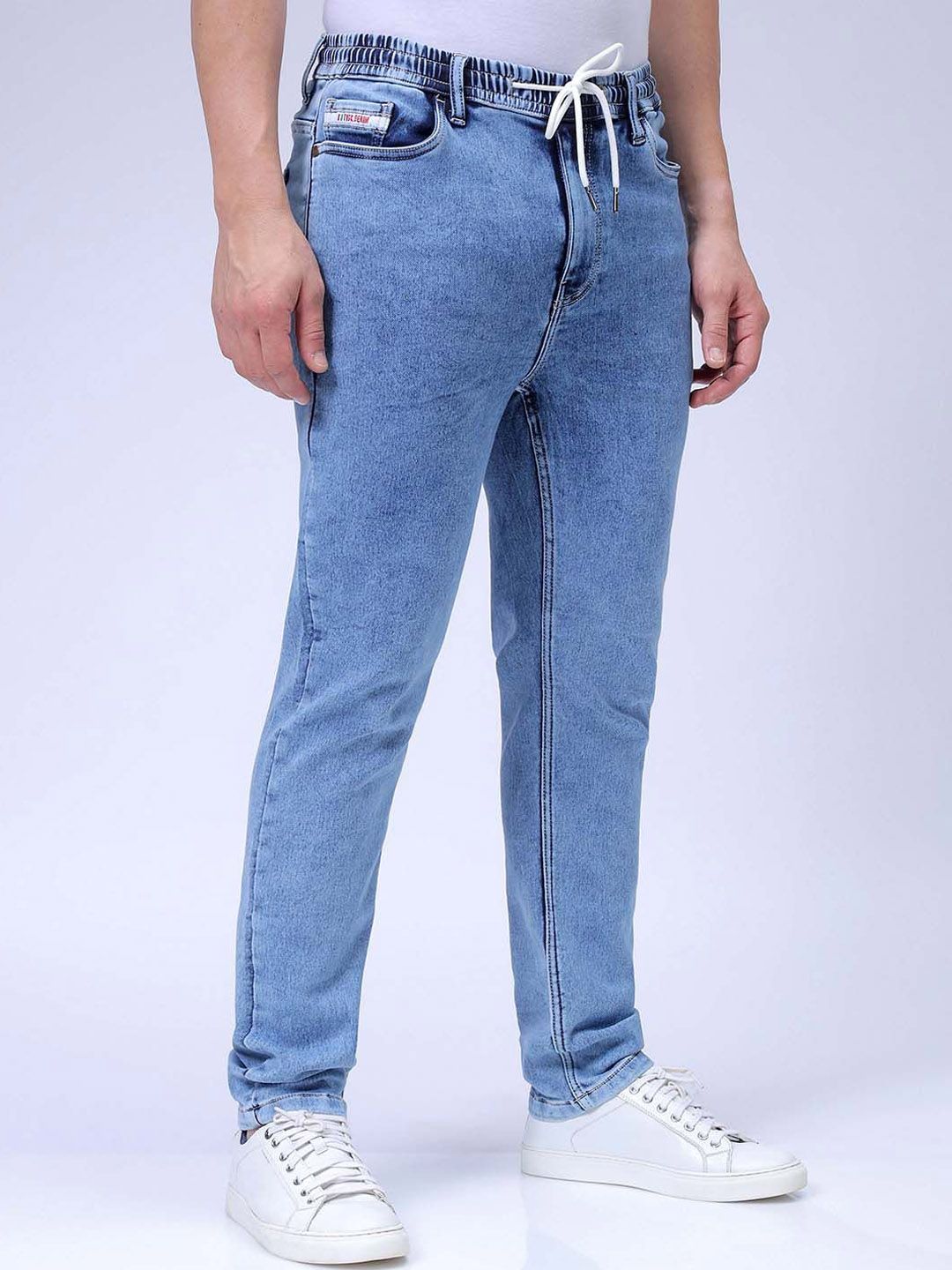 The Indian Garage Co Men Regular Fit Stretchable Denim Jeans
