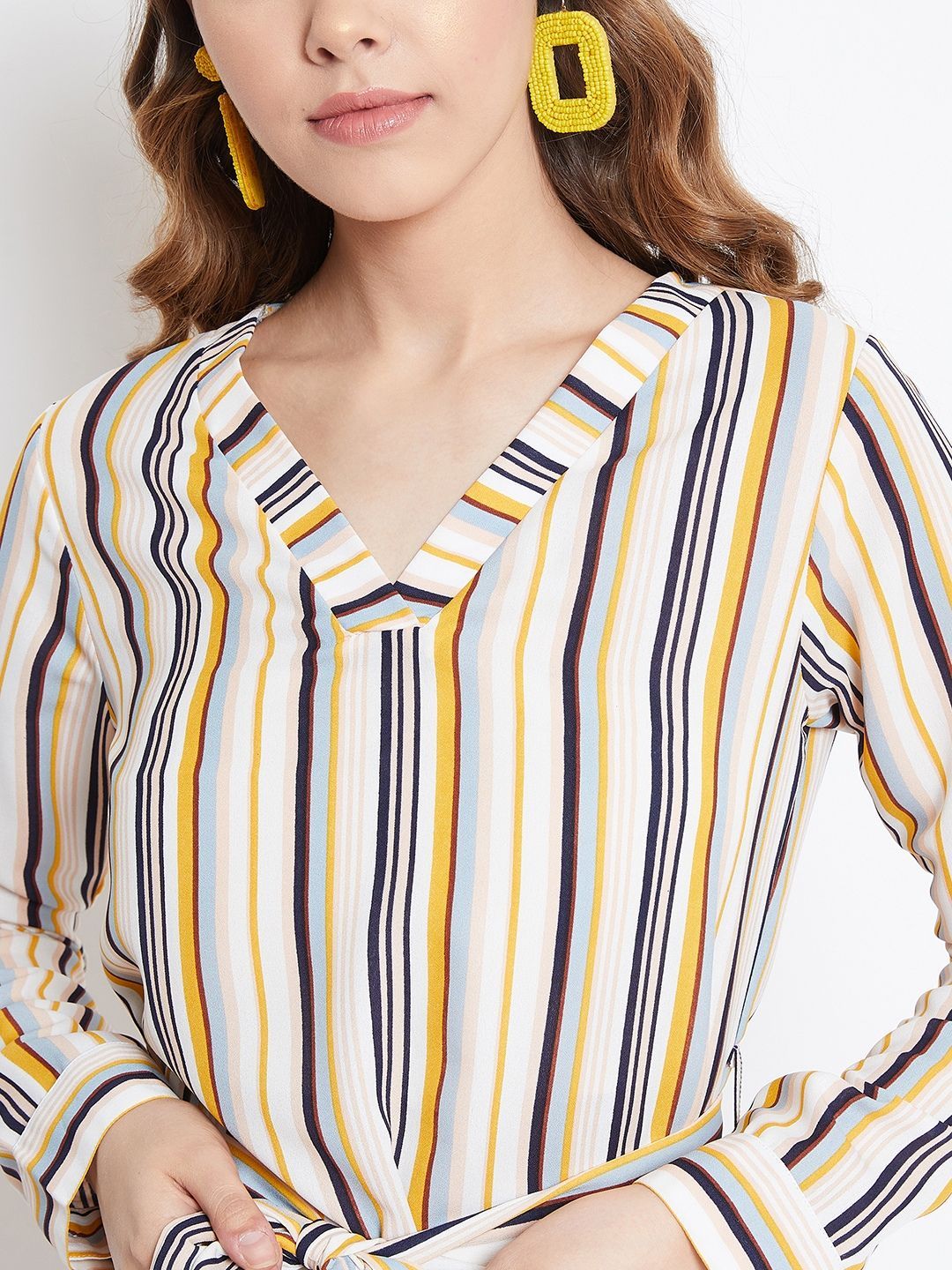 Berrylush Striped Maxi Dress