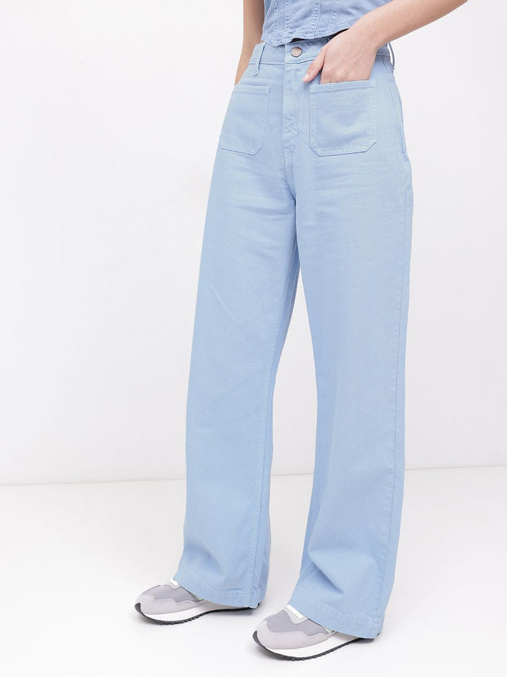 DressBerry Reworked & Ready Wide Leg Jeans