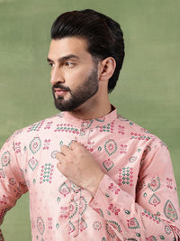 SOJANYA Men Bandhani Printed Kurta