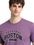 ADRO Men Typography Printed T-shirt