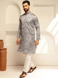SOJANYA Woven Design Straight Kurta