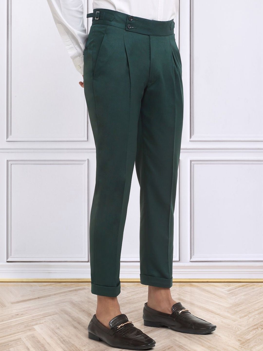 Moda Rapido Men Slim Fit Easy Wash Trousers