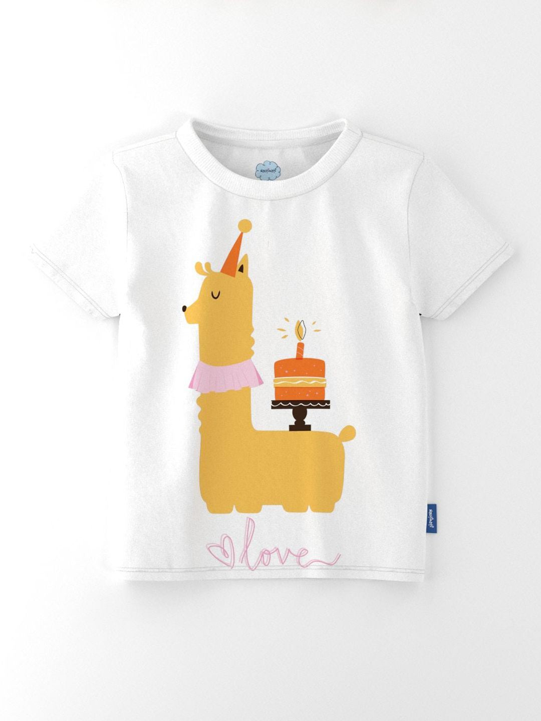 Nauti Nati Girls Pack Of 2 Graphic Printed Cotton T-shirt