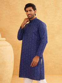 SOJANYA Floral Printed Regular Kurta With Churidar