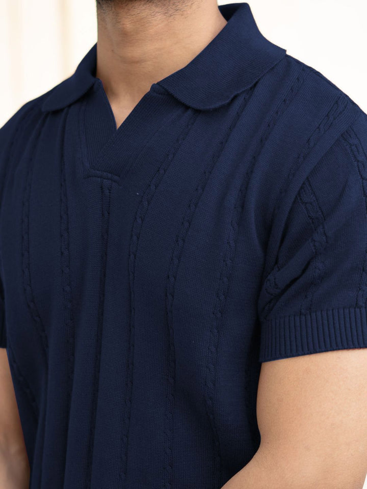 Powerlook Men Polo Collar T-shirt
