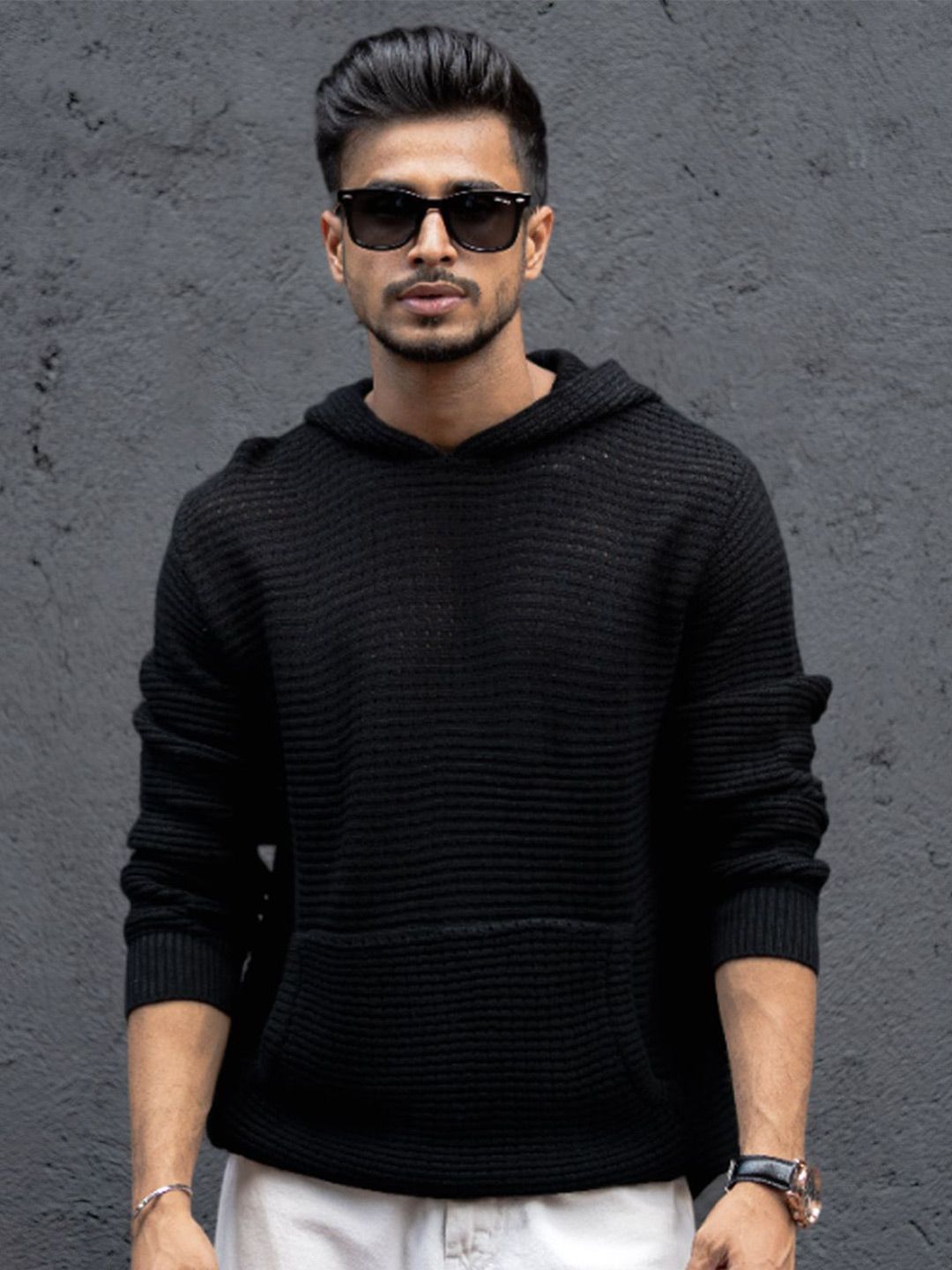 Powerlook Men Hooded T-shirt