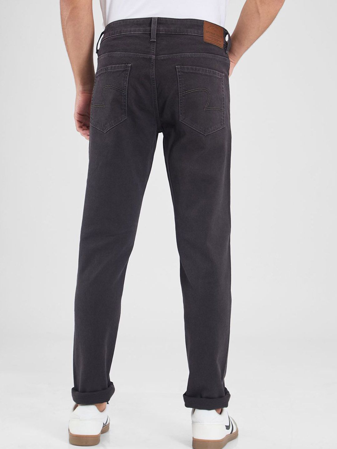 SPYKAR Men Skinny Fit Low-Rise Light Fade Stretchable Jeans