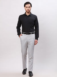 Park Avenue Men Cutaway Collar Solid Cotton Slim Fit Formal Shirt