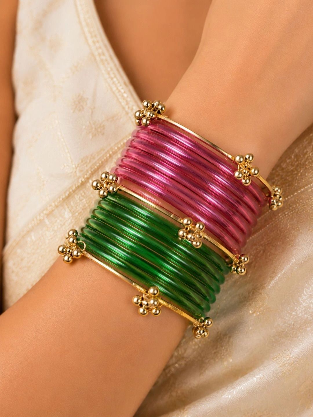 PANASH Gold-Plated Bangle