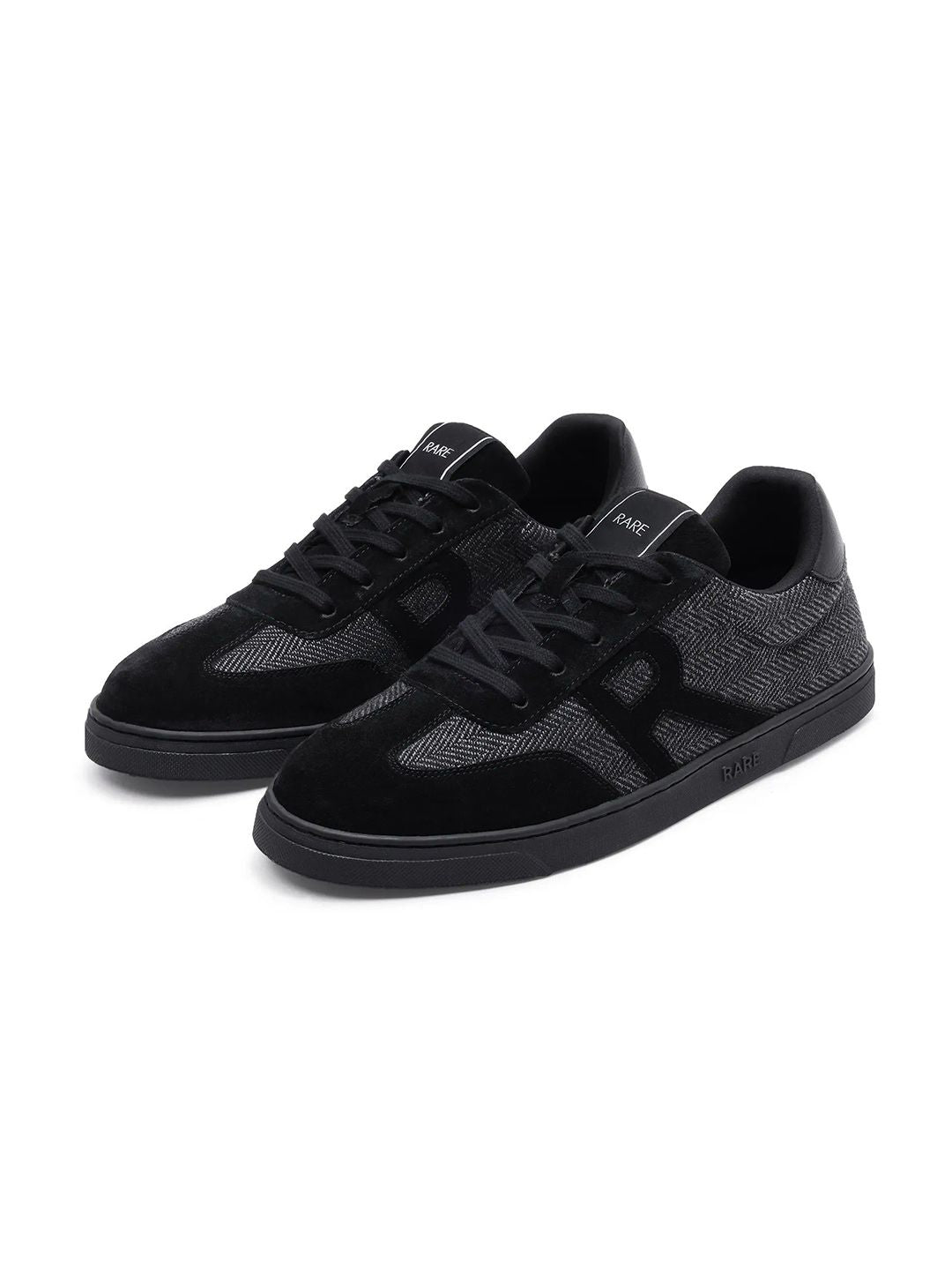 RARE RABBIT Men Colourblocked Suede Sneakers