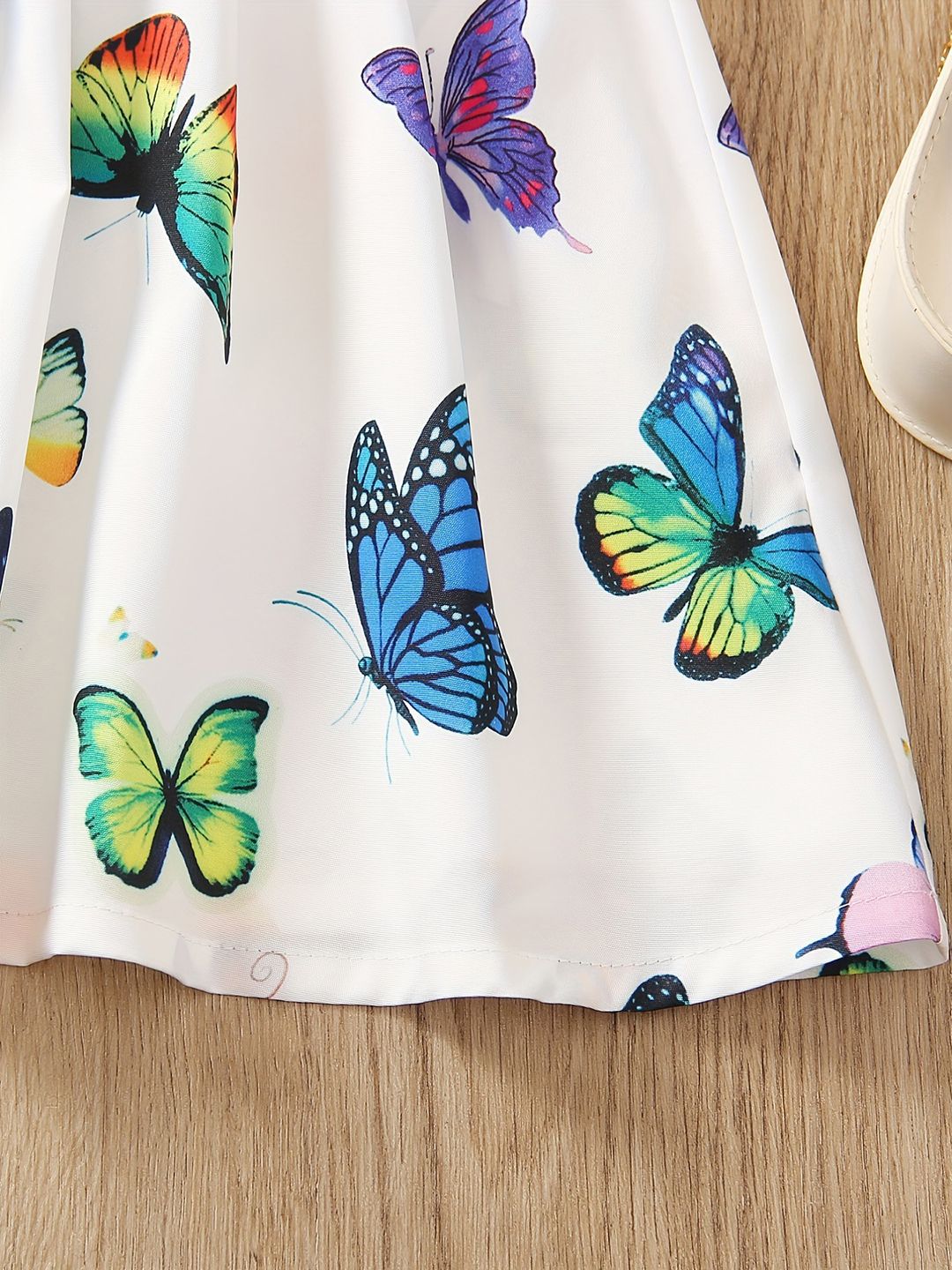 YK Floral Print Peplum Dress