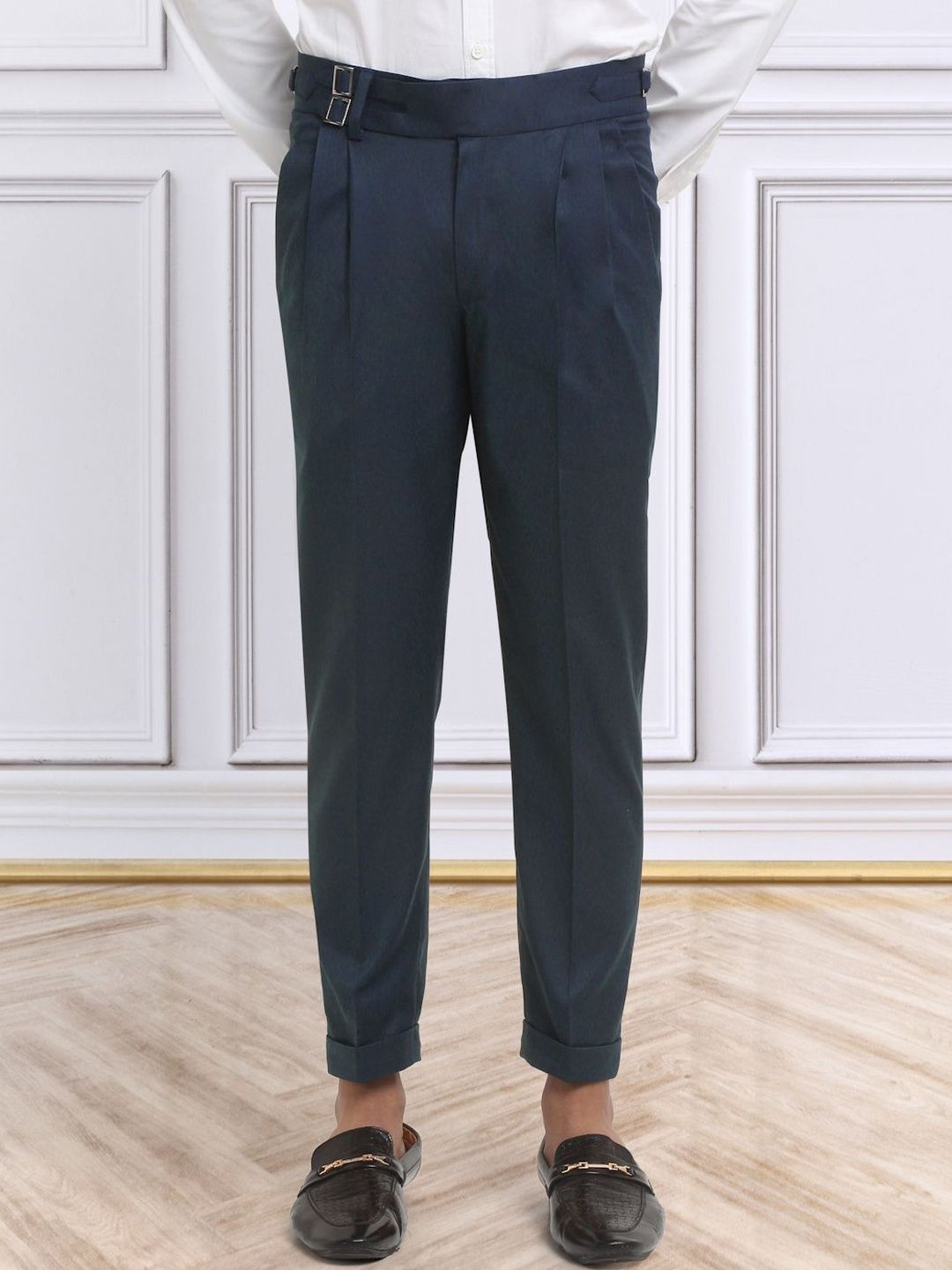 Moda Rapido Men Slim Fit Easy Wash Trousers