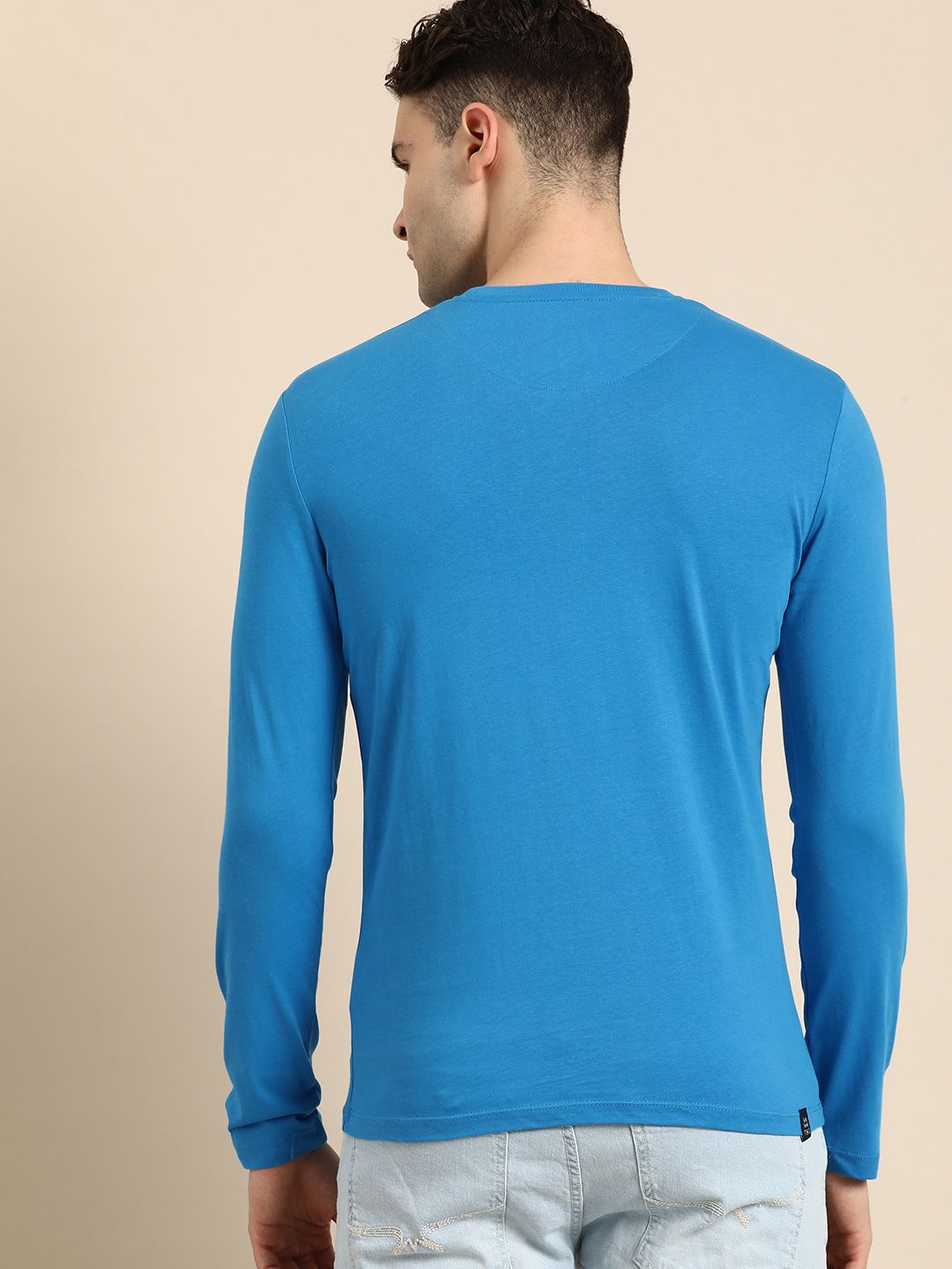 Being Human Brand Logo Printed Pure Cotton T-shirt