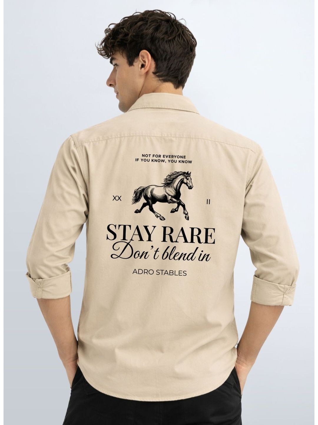 ADRO Men Standard Printed Casual Shirt