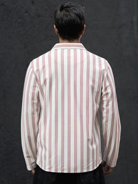 Powerlook Men Multi Stripes Opaque Striped Casual Shirt