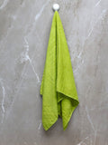 BOMBAY DYEING Lime Green 4 Piece Cotton 400 GSM Towel Set