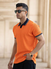 Powerlook Men Polo Collar T-shirt