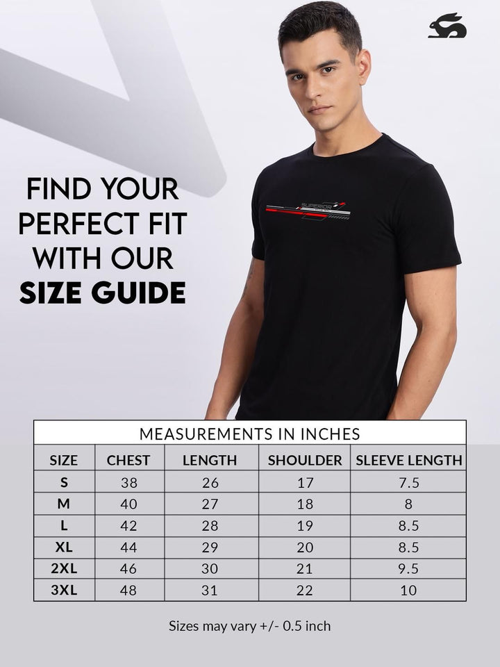 Tshirts Hitam Lelaki ADRO