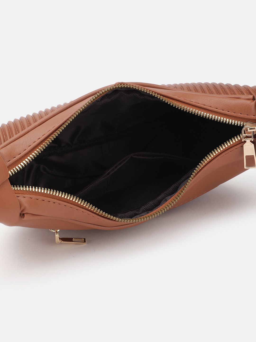 DressBerry Quilted Structured Shoulder Bag