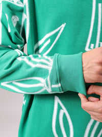 The Indian Garage Co Men Printed Round Neck Long Sleeves Pullover Sweatshirt