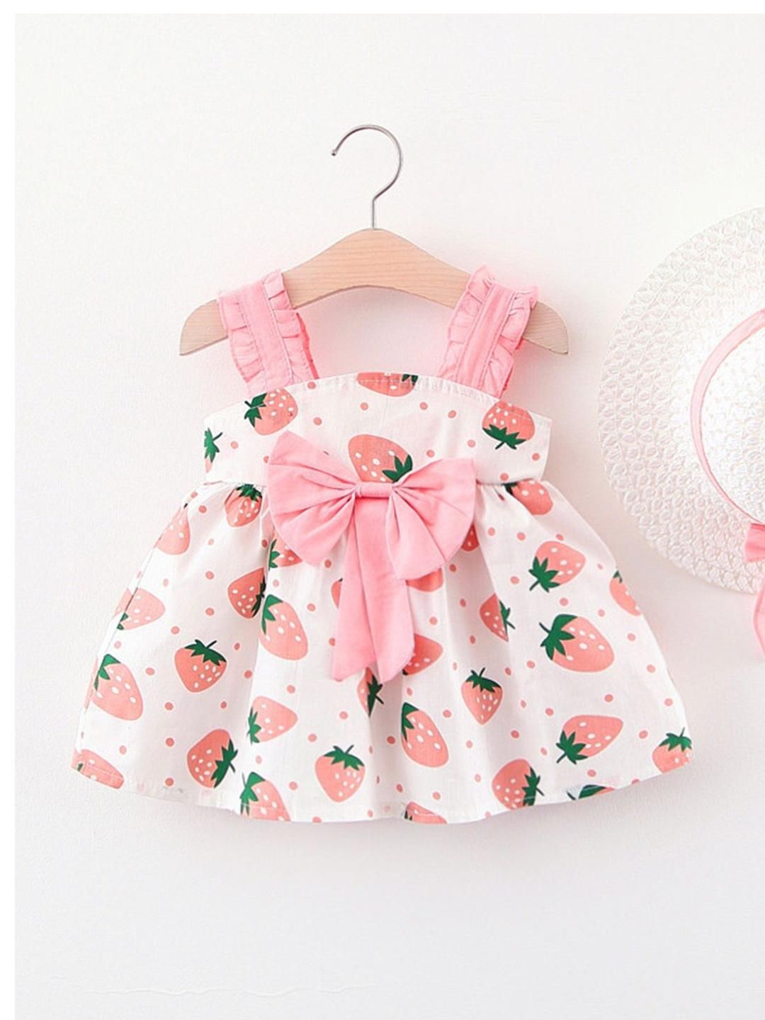 YK Print Fit & Flare Dress
