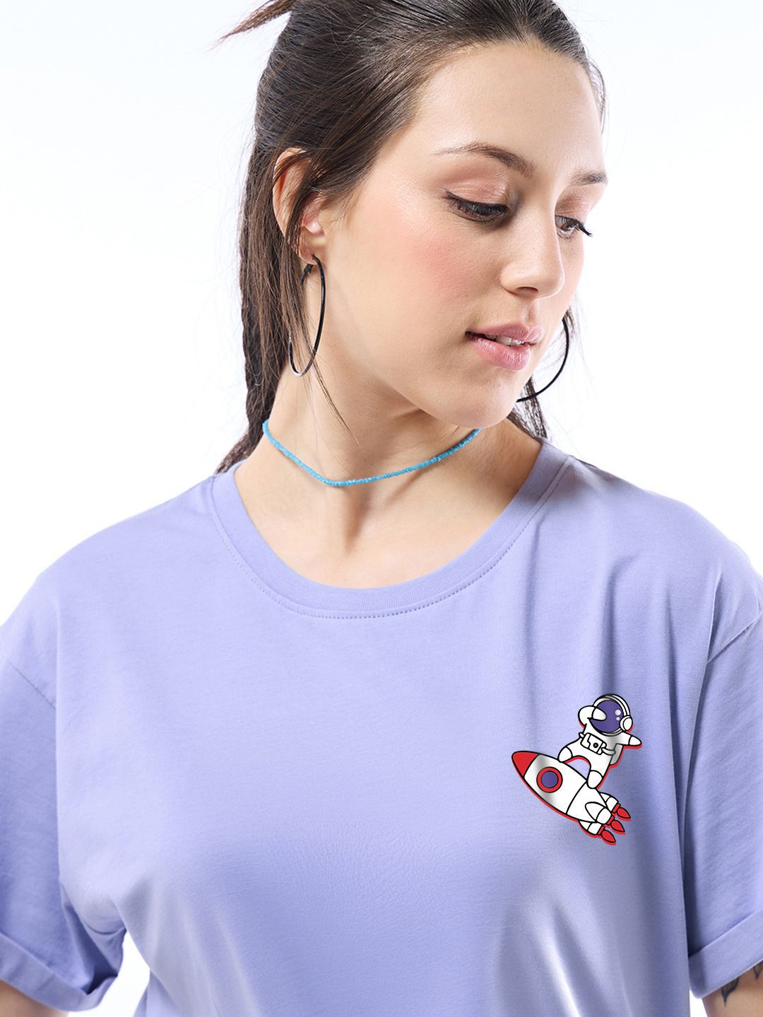 T-shirt dicetak wanita bewakoof