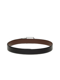 Teakwood Leathers Men Textured Leather Reversible Belt