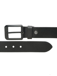 Teakwood Leathers Men Textured Leather Belt