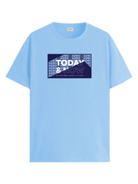 ADRO Men Typography Printed Round Neck Cotton T-shirt