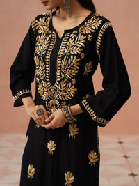 House of Chikankari Women Ethnic Motifs Embroidered Chikankari Kurta
