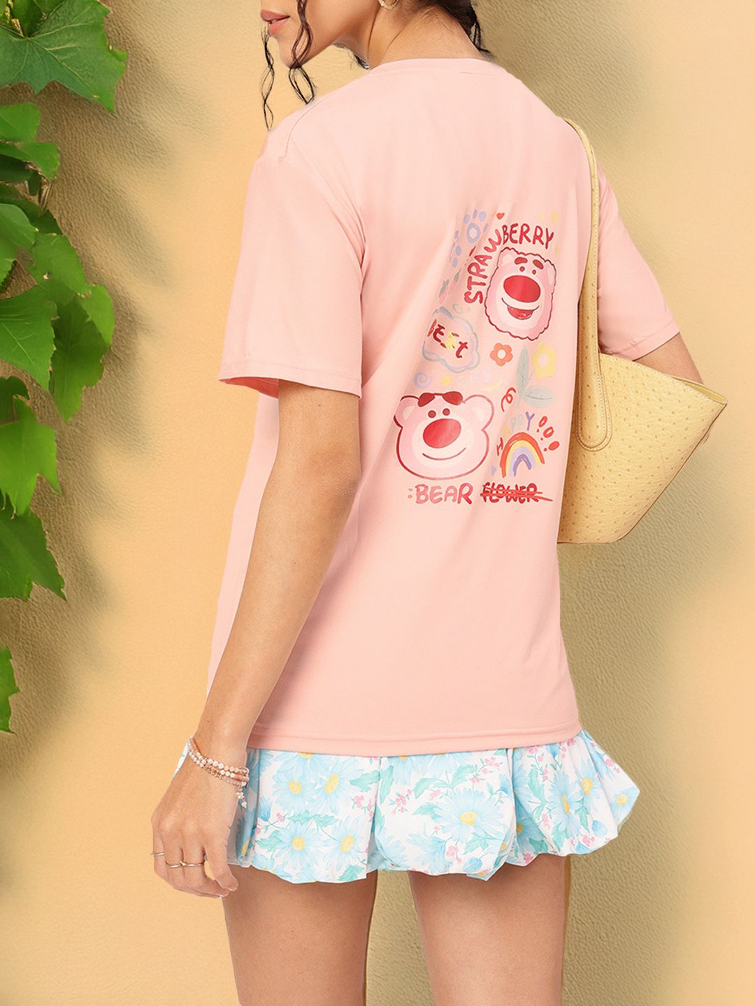 DressBerry Cuddly Classics Sketchy Chic Printed T-shirt