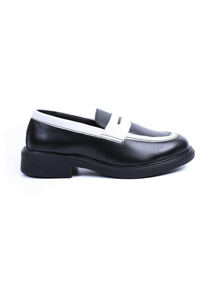 MONKSTORY Lelaki Black Loafers