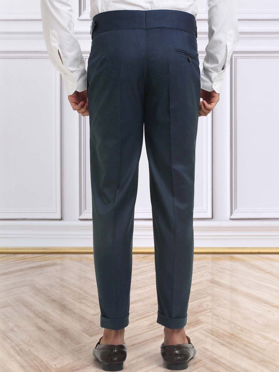 Moda Rapido Men Slim Fit Easy Wash Trousers