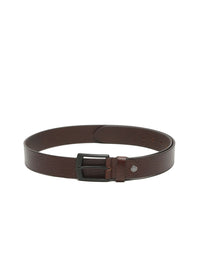Teakwood Leathers Men Textured Leather Belt
