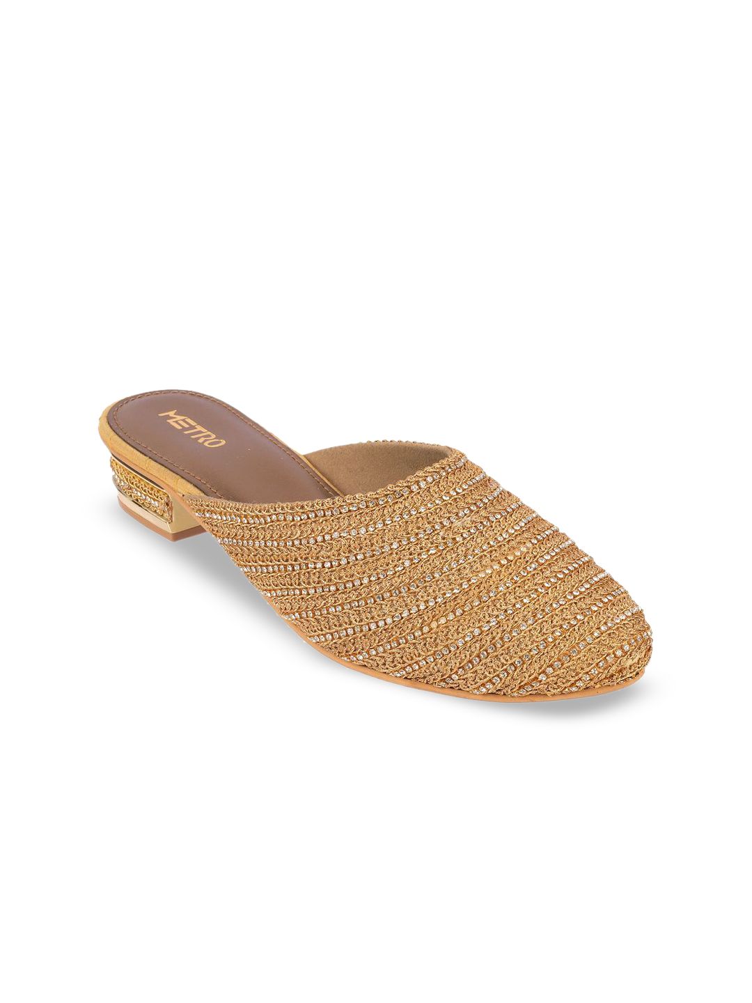Metro Women Kitten Mules