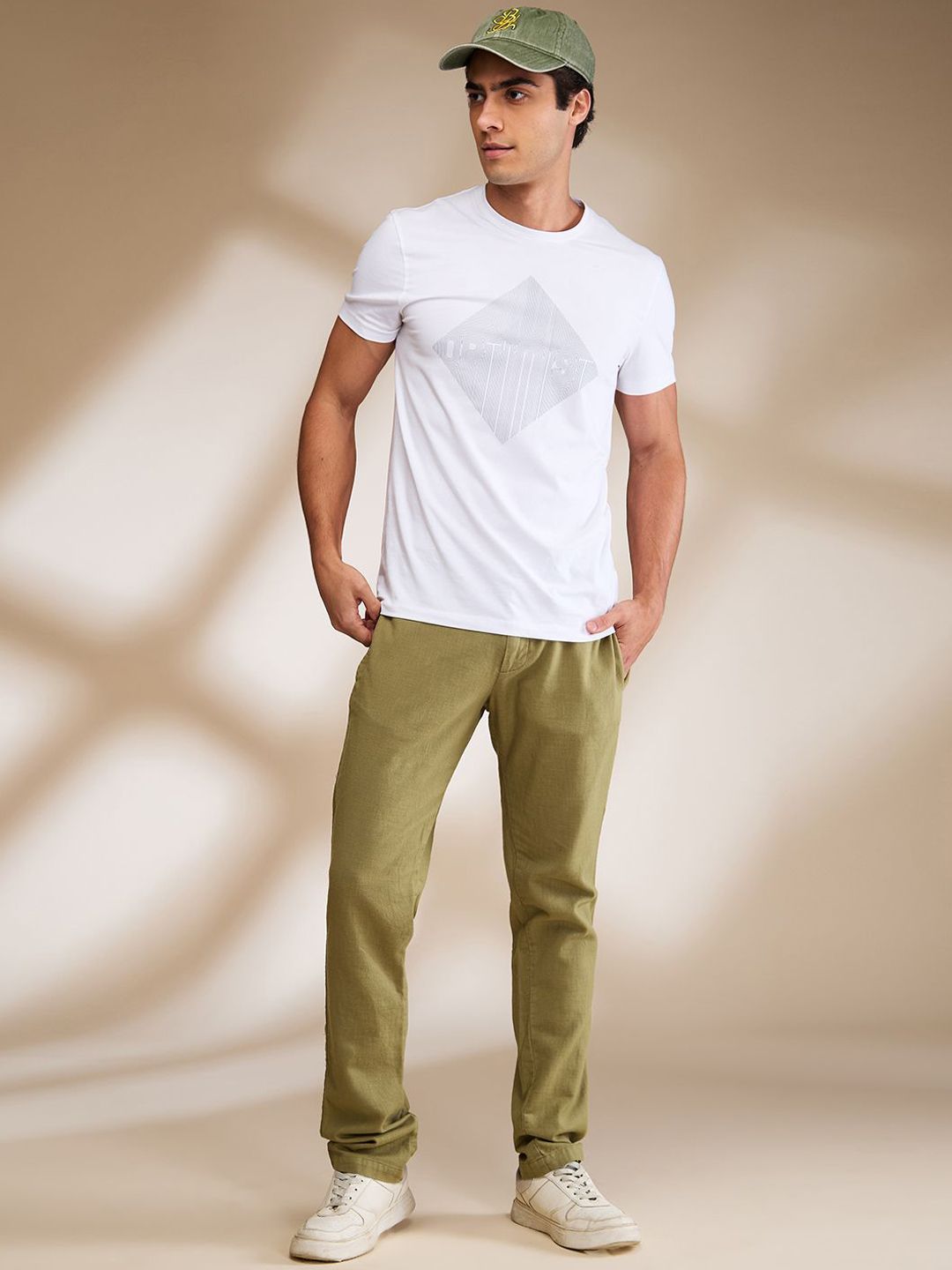 Being Human Men Slim Fit Trousers