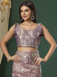 Saree mall Embellished Gotta Patti Organza Sarees