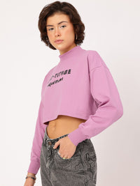 DressBerry Boxy Crop Sweatshirt