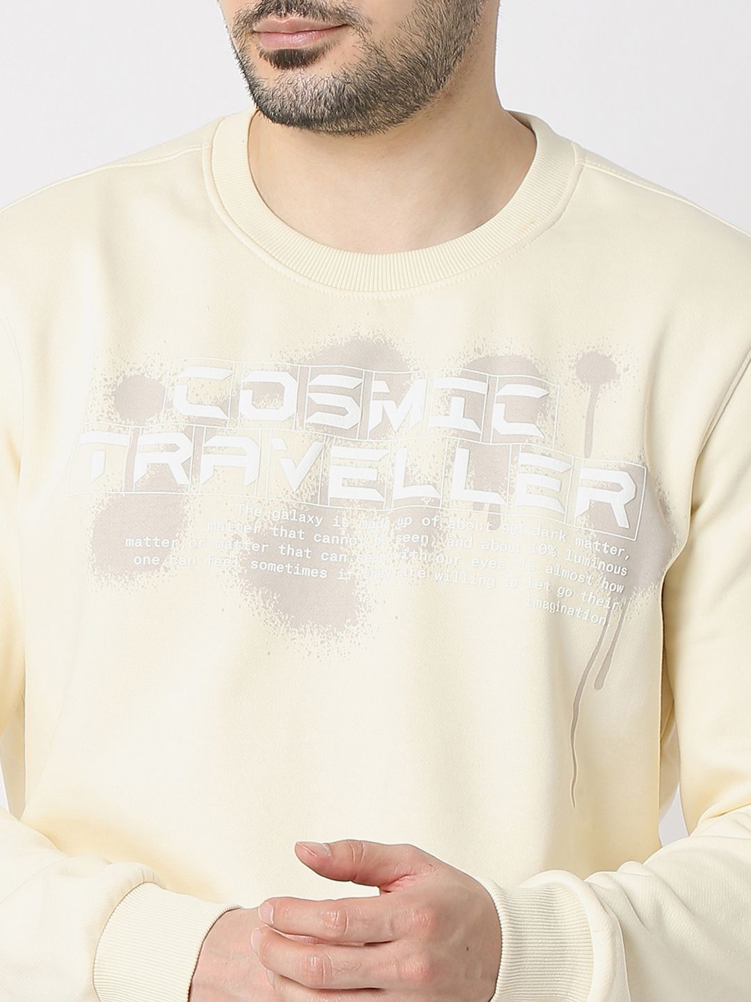SPYKAR Men Round Neck Sweatshirt