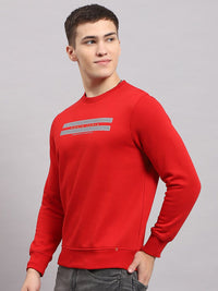 Monte Carlo Men Typography Printed Pullover Cotton Sweatshirt